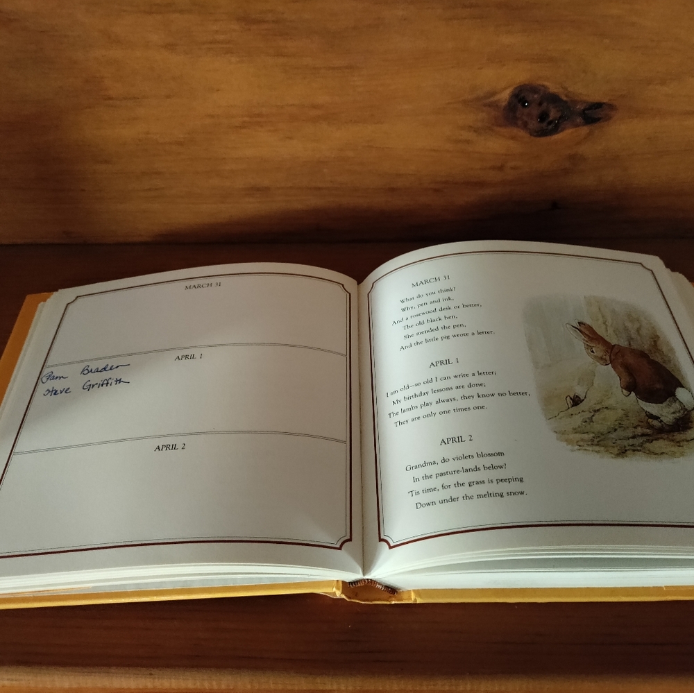 Peter Rabbit Birthday Book - Picture 7 of 10